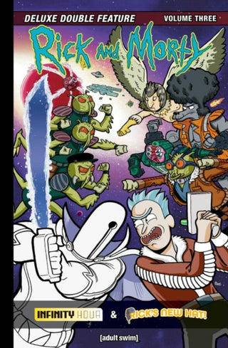 Supplemental image for 9781637152959 - Rick and Morty Deluxe Double Feature Vol. 3