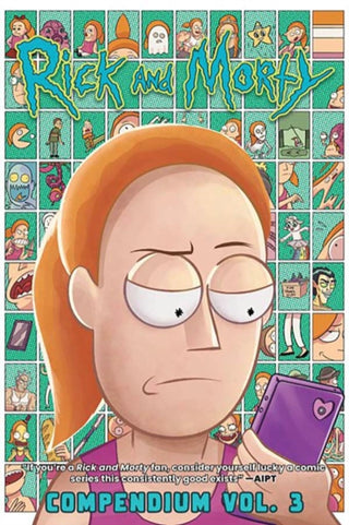 Supplemental image for 9781637155080 - Rick and Morty Compendium Vol. 3