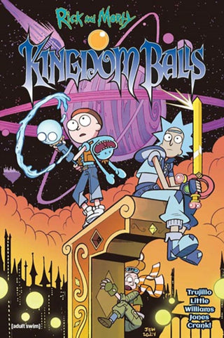 Cover image for 9781637156100 - Rick and Morty: Kingdom Balls