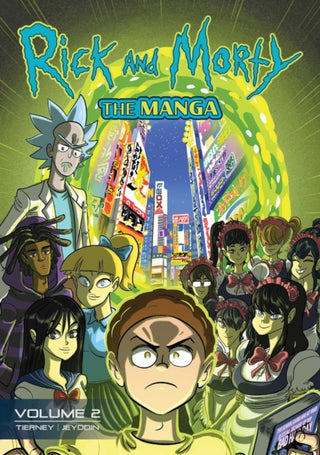 Cover image for 9781637157718 - Rick and Morty: The Manga Vol. 2: After-School Science Club