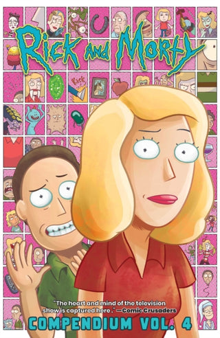 Cover image for 9781637158265 - Rick and Morty Compendium Vol. 4
