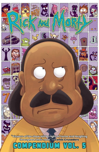 Cover image for 9781637158708 - Rick and Morty Compendium Vol. 5