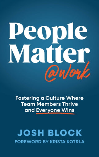 Cover image for 9781637635049 - People Matter at Work