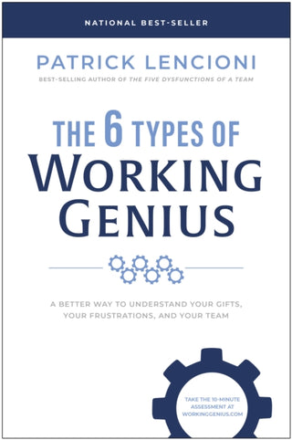 Cover image for 9781637743294 - The 6 Types of Working Genius