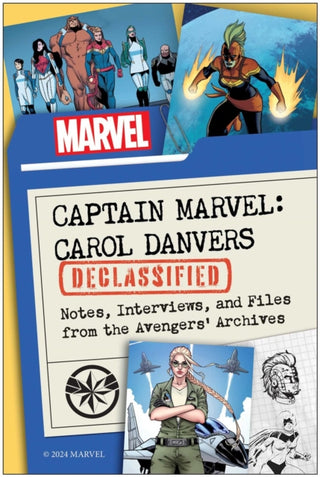 Supplemental image for 9781637743508 - Captain Marvel: Carol Danvers Declassified