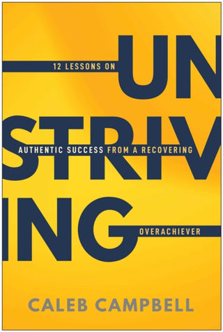 Cover image for 9781637749487 - Unstriving