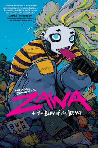Supplemental image for 9781637969427 - Zawa + The Belly of the Beast