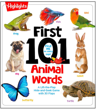 Cover image for 9781639623112 - First 101 Animal Words