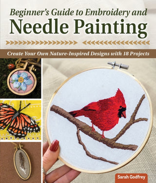 Cover image for 9781639810048 - Beginner’s Guide to Embroidery and Needle Painting