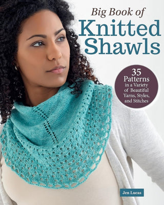 Cover image for 9781639810963 - Big Book of Knitted Shawls