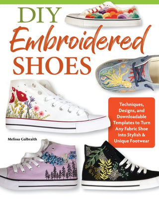 Cover image for 9781639810987 - DIY Embroidered Shoes