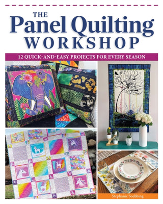 Supplemental image for 9781639811045 - The Panel Quilting Workshop