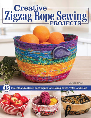 Cover image for 9781639811052 - Creative Zigzag Rope Sewing Projects