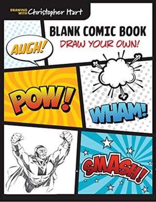 Cover image for 9781640210332 - Blank Comic Book