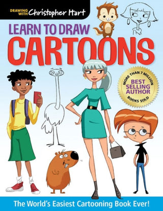 Cover image for 9781640210509 - Learn To Draw Cartoons