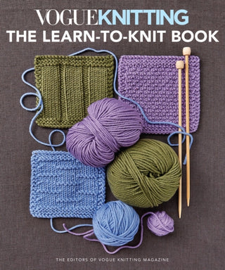 Supplemental image for 9781640210639 - Vogue Knitting: the Learn-To-Knit Book