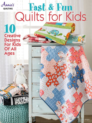 Cover image for 9781640254657 - Fast & Fun Quilts for Kids