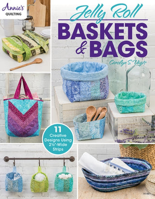 Cover image for 9781640254695 - Jelly Roll Baskets & Bags