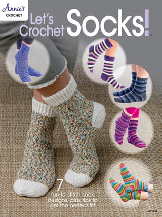 Cover image for 9781640256255 - Lets Crochet Socks!