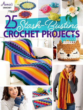 Cover image for 9781640256415 - 25 Stash-Busting Crochet Projects