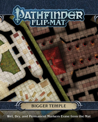 Cover image for 9781640781375 - Pathfinder Flip-Mat: Bigger Temple