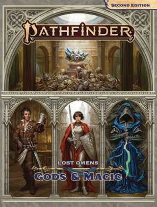 Cover image for 9781640782020 - Pathfinder Lost Omens Gods & Magic (P2)