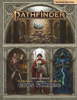 Cover image for 9781640782020 - Pathfinder Lost Omens Gods & Magic