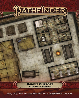 Cover image for 9781640782365 - Pathfinder Flip-Mat Classics: Bandit Outpost