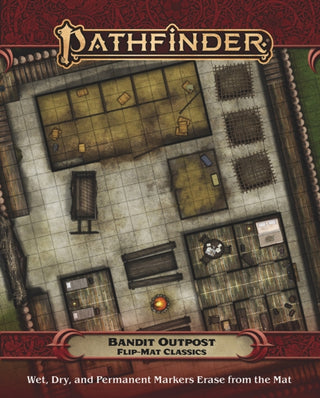 Cover image for 9781640782365 - Pathfinder Flip-Mat Classics: Bandit Outpost