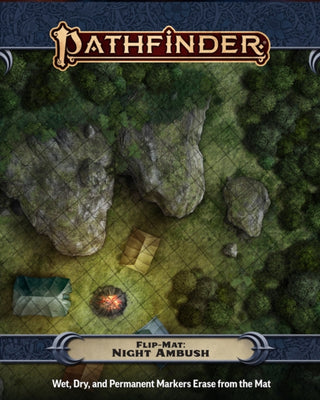 Supplemental image for 9781640786103 - Pathfinder Flip-Mat: Night Ambush