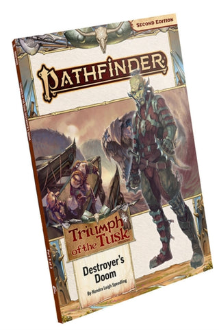 Cover image for 9781640786349 - Pathfinder Adventure Path: Destroyer’s Doom (Triumph of the Tusk 3 of 3) (P2)