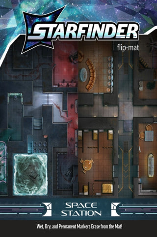 Cover image for 9781640786370 - Starfinder Flip-Mat: Space Station