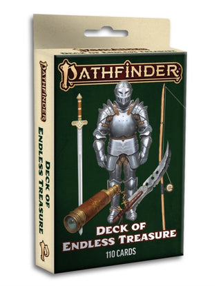 Cover image for 9781640786806 - Pathfinder Deck of Endless Treasure
