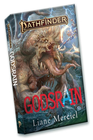 Cover image for 9781640787186 - Godsrain-A Pathfinder Novel (trade paperback)