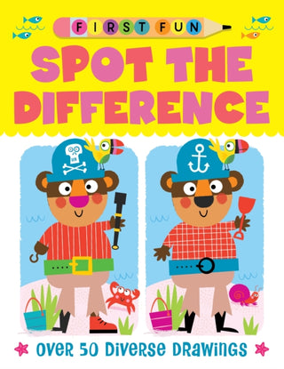 Cover image for 9781641241571 - First Fun: Spot the Difference