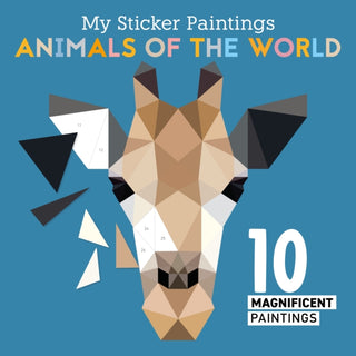 Cover image for 9781641241847 - My Sticker Paintings: Animals of the World