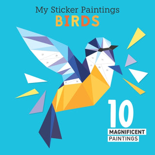 Cover image for 9781641241854 - My Sticker Paintings: Birds