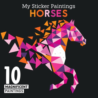 Cover image for 9781641241878 - My Sticker Paintings: Horses