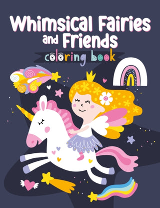 Cover image for 9781641241908 - Whimsical Fairies Coloring Book
