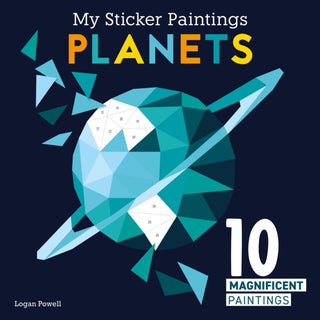 Supplemental image for 9781641243230 - My Sticker Paintings: Planets