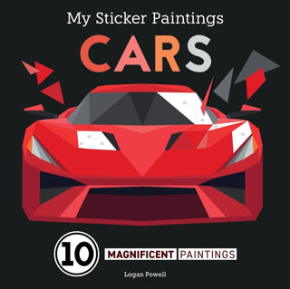 Supplemental image for 9781641243261 - My Sticker Paintings: Cars