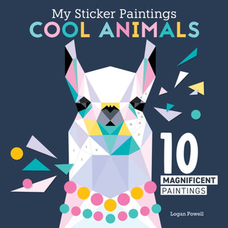 Cover image for 9781641243278 - My Sticker Paintings: Cool Animals