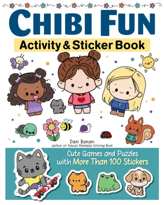 Cover image for 9781641243865 - Chibi Fun Activity & Sticker Book
