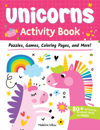 Cover image for 9781641243957 - Unicorns Activity Book