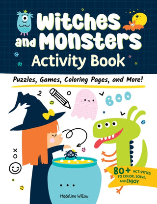 Cover image for 9781641243971 - Witches and Monsters Activity Book