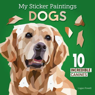 Cover image for 9781641244503 - My Sticker Paintings: Dogs