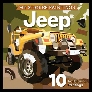 Supplemental image for 9781641244688 - My Sticker Paintings: Jeep®