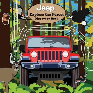 Cover image for 9781641244824 - Jeep® Explore the Forest Discovery Book