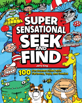 Cover image for 9781641245036 - Super Sensational Seek and Find