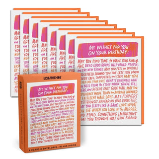Cover image for 9781642463651 - Em & Friends Wishes for You Boxed Greeting Cards, Box of 8 Single Birthday Cards